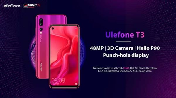 Ulefone представит три смартфона на MWC 2019